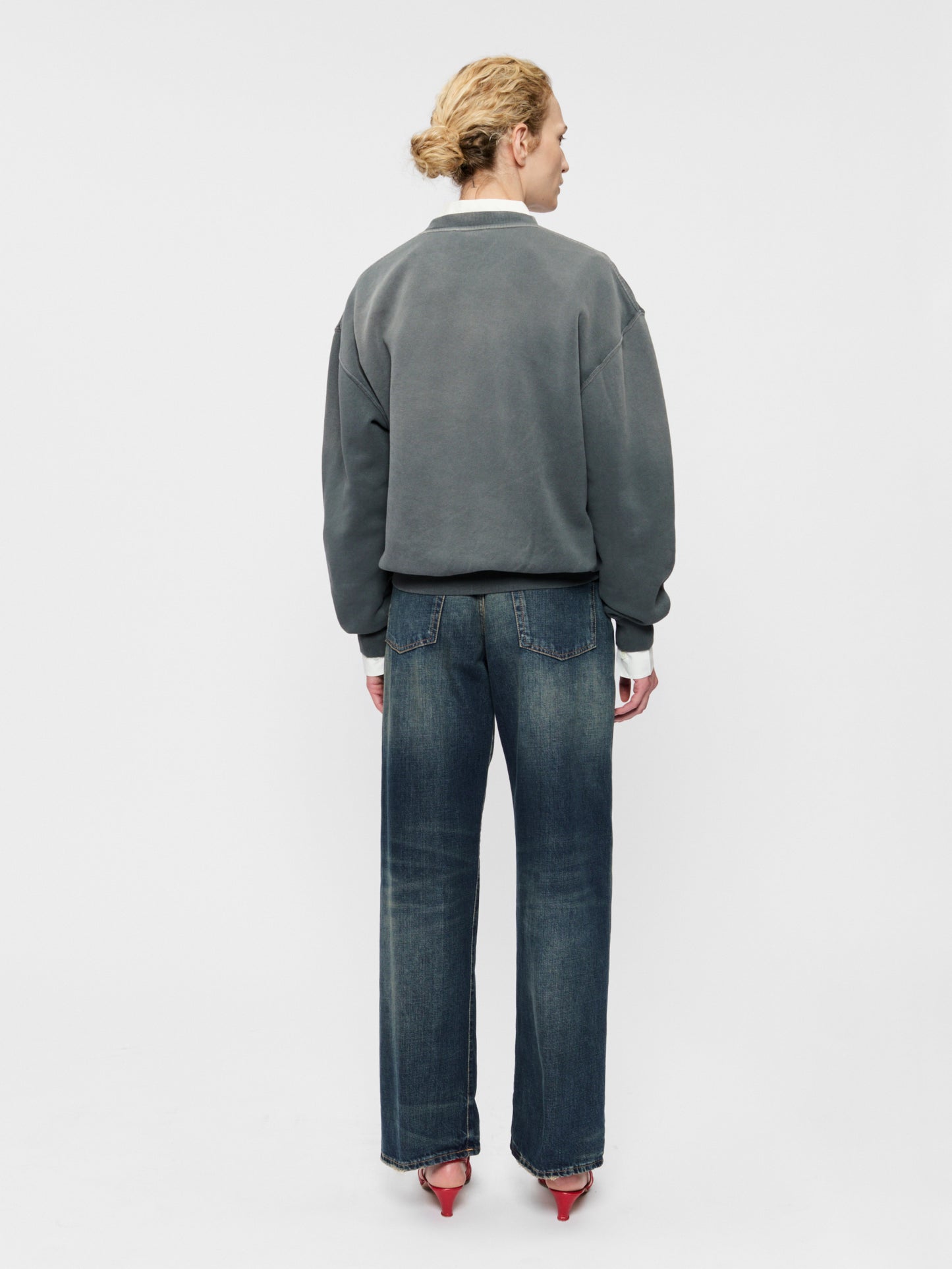 Deb Sweatshirt Washed Grey