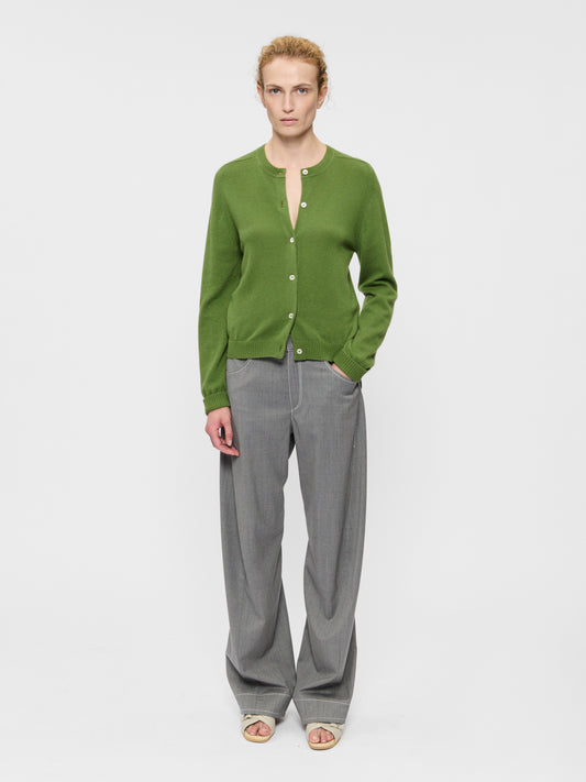 Crew Cardigan Moss
