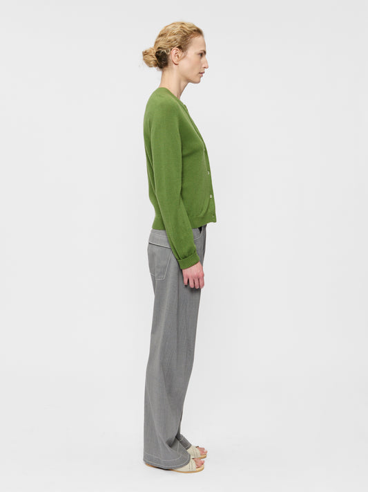 Crew Cardigan Moss