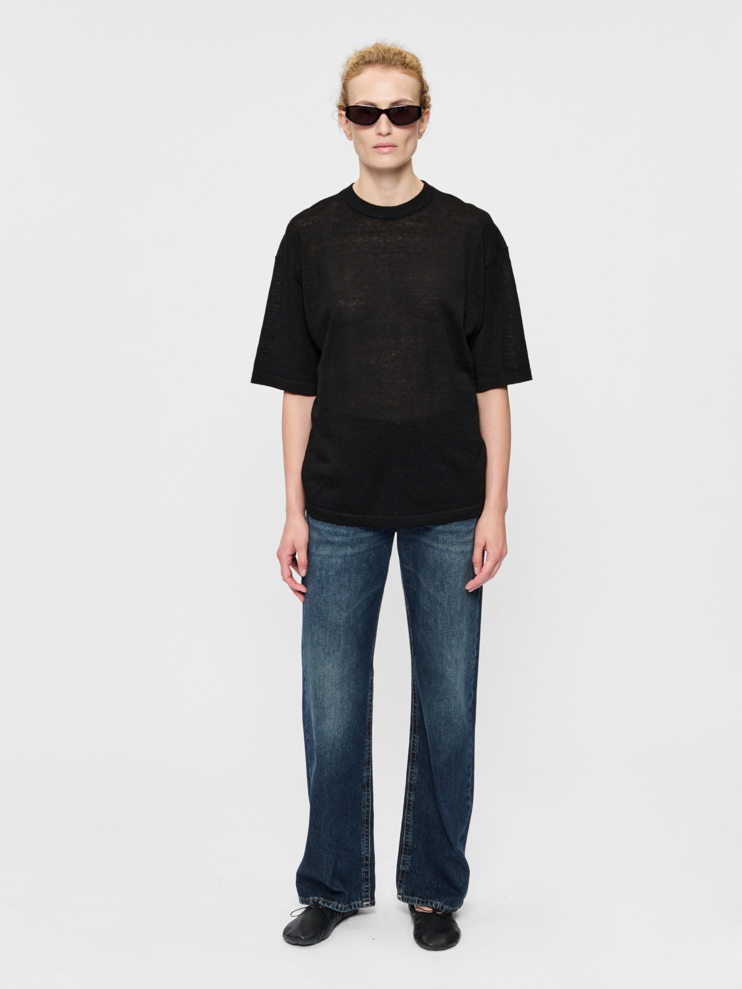 Big Knit T Black