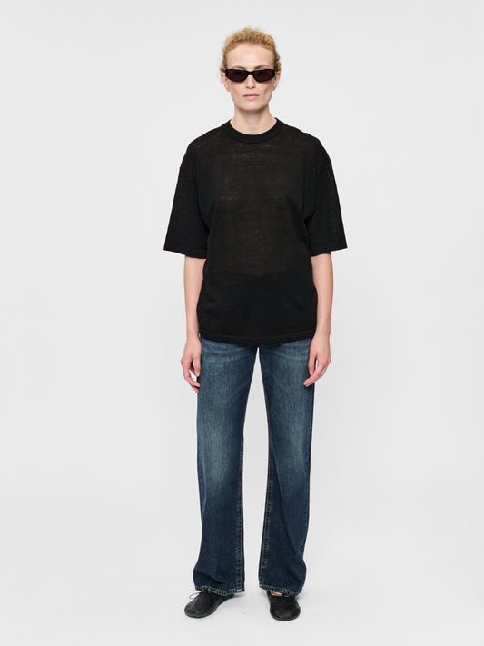 Big Knit T Black