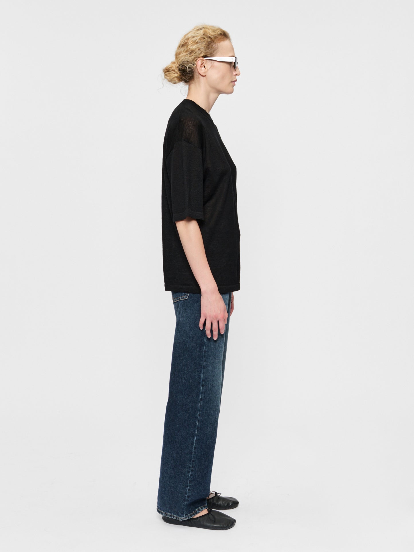 Big Knit T Black