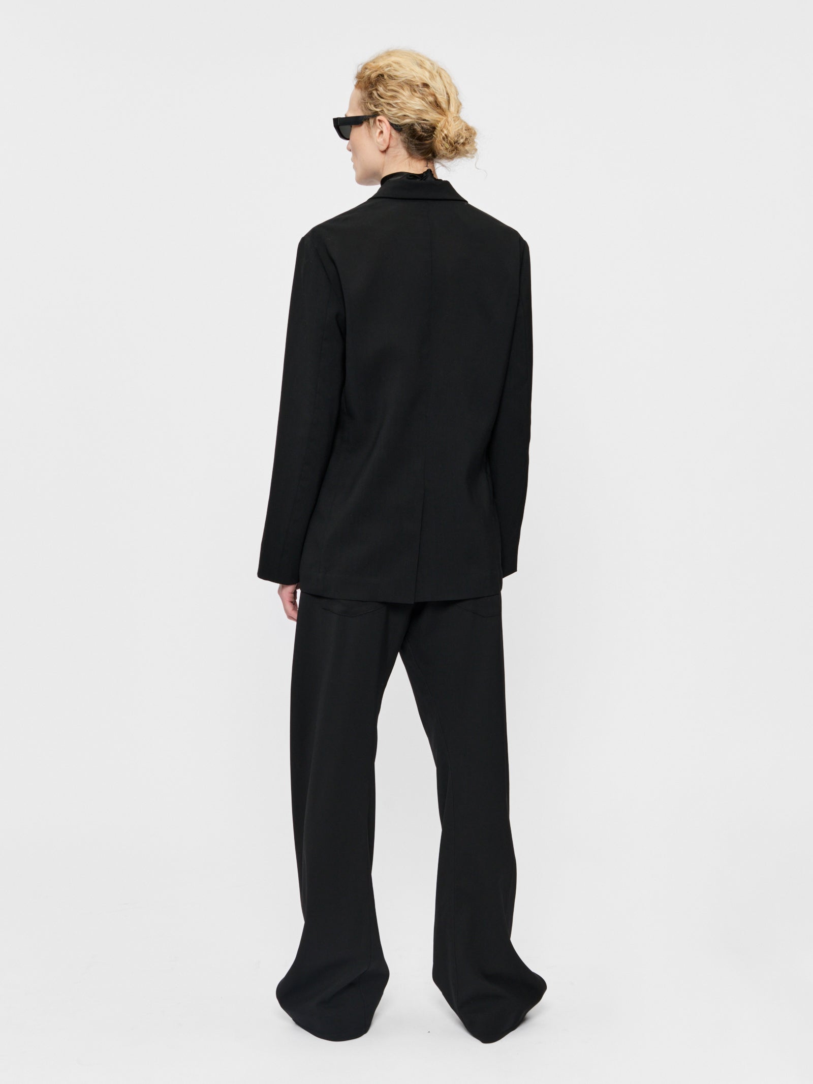 Relaxed Sporting Coat Black – 6397