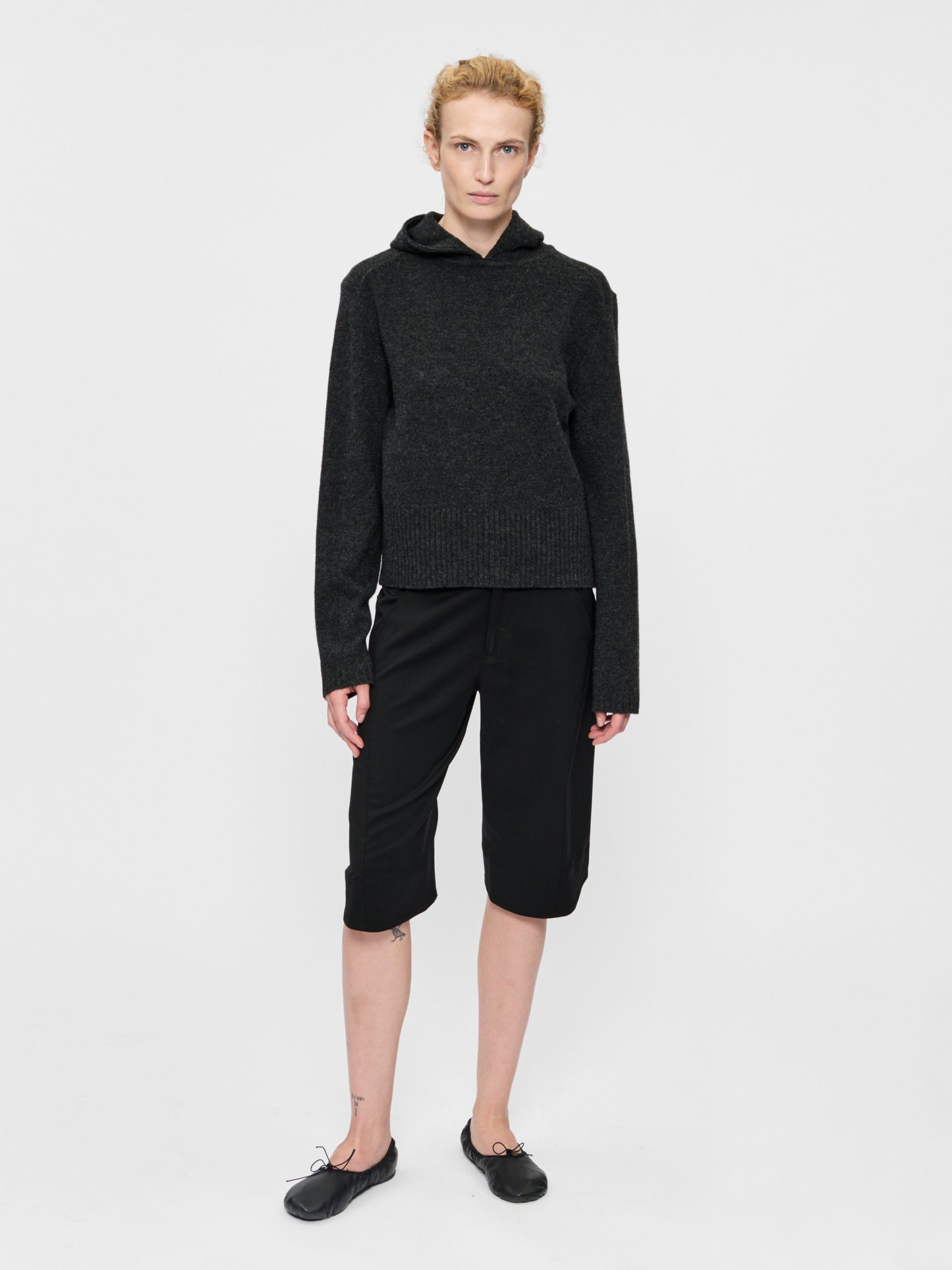 Knit Hoodie Iron
