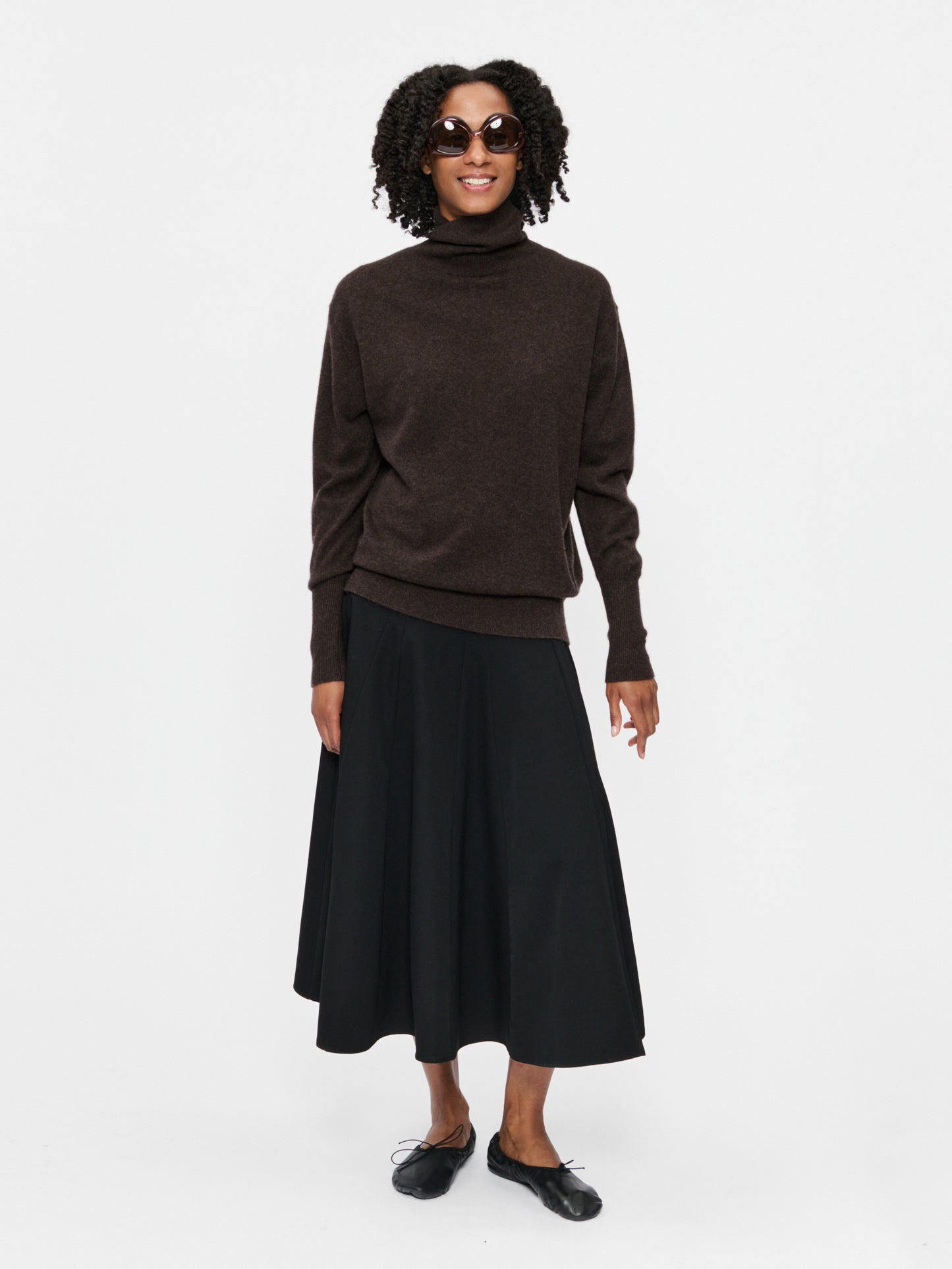 Slouchy Turtleneck Soil