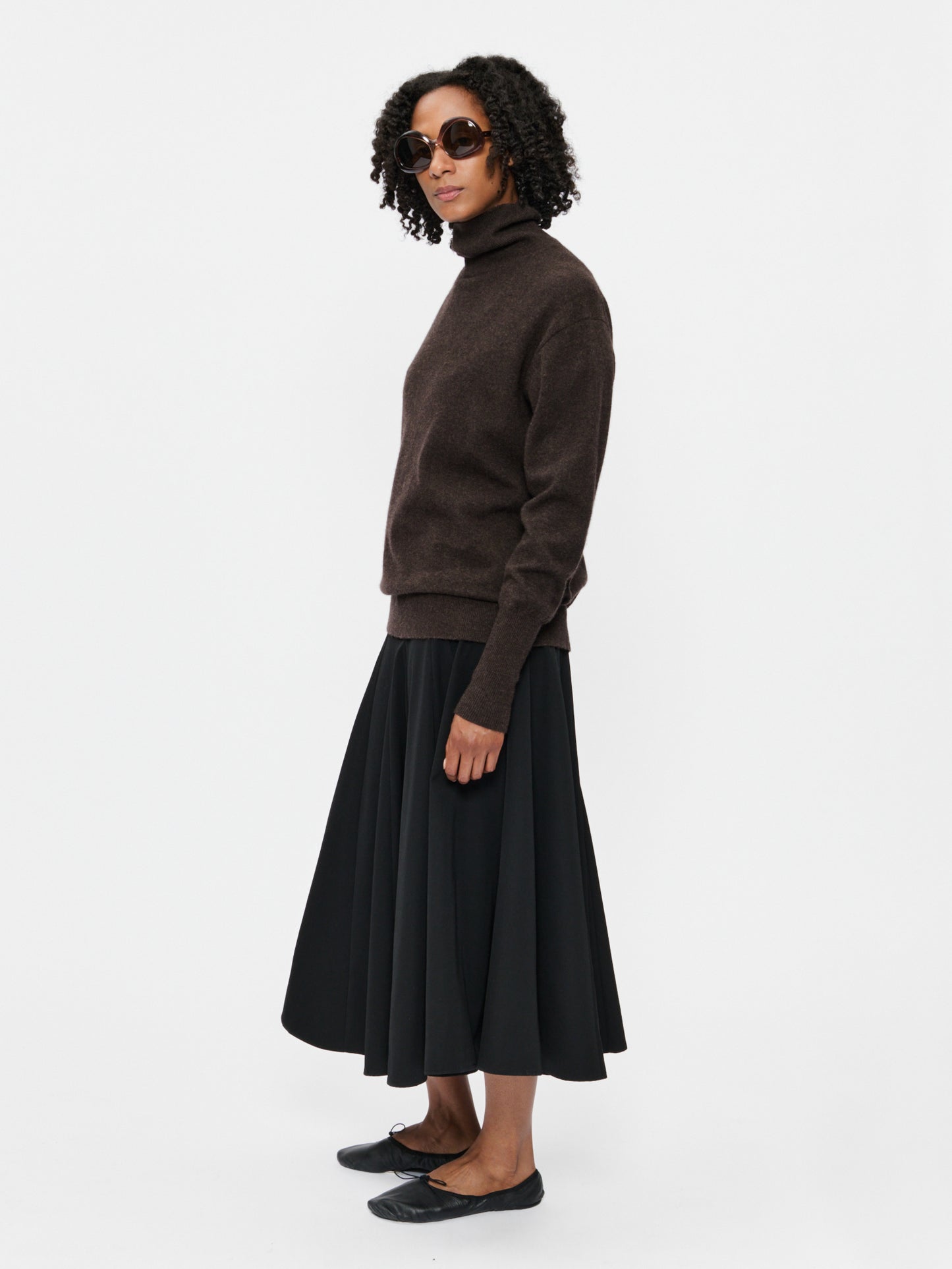 Slouchy Turtleneck Soil