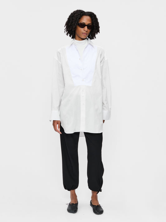 The Big Bib Shirt White
