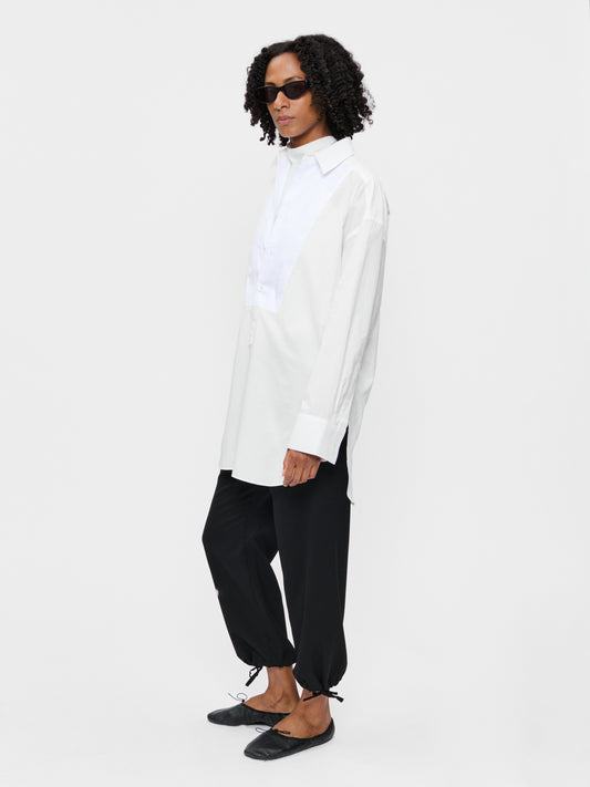 The Big Bib Shirt White