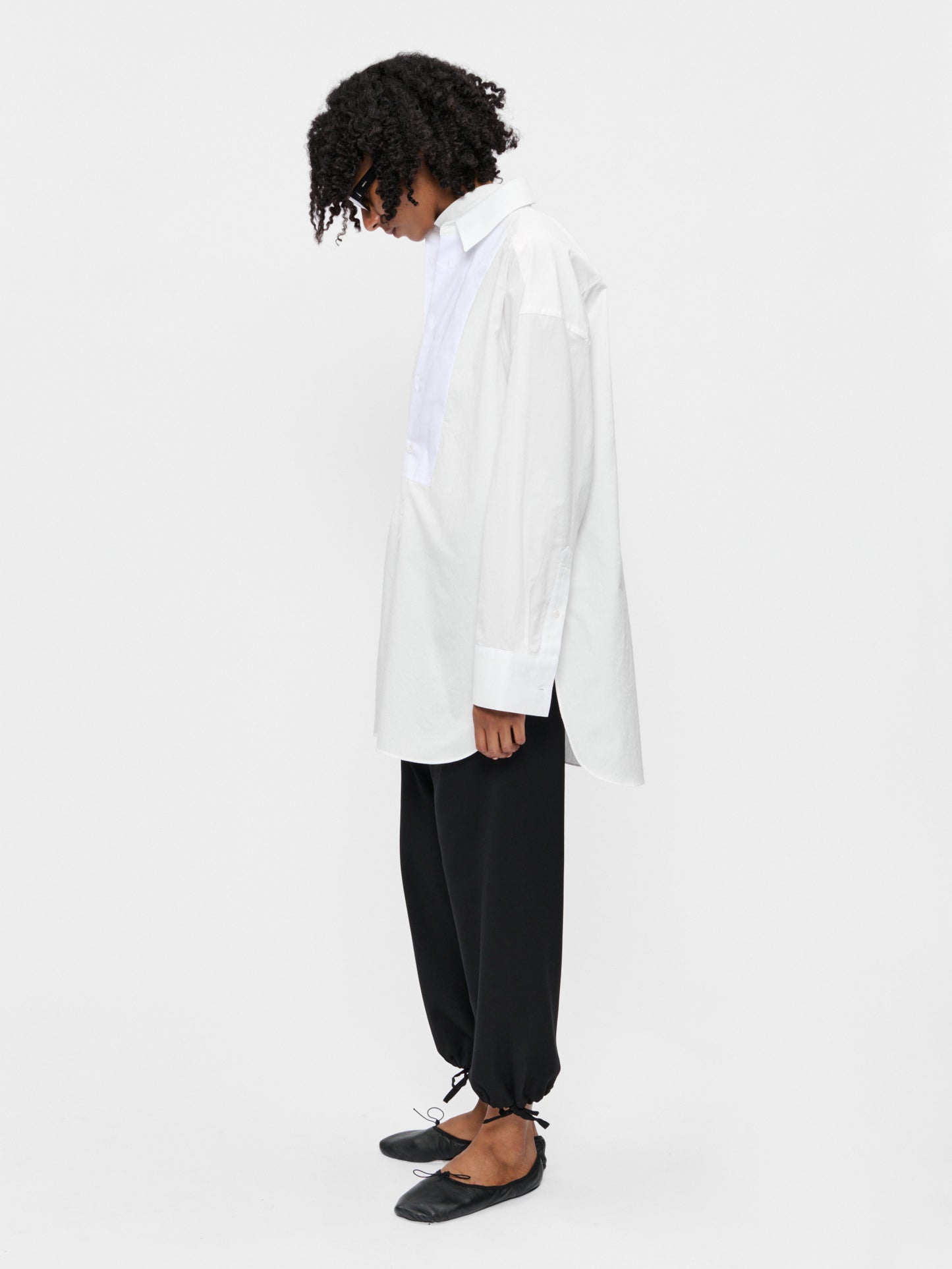 The Big Bib Shirt White