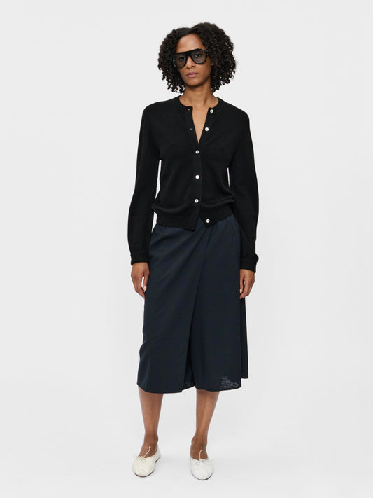 Crew Cardigan Black
