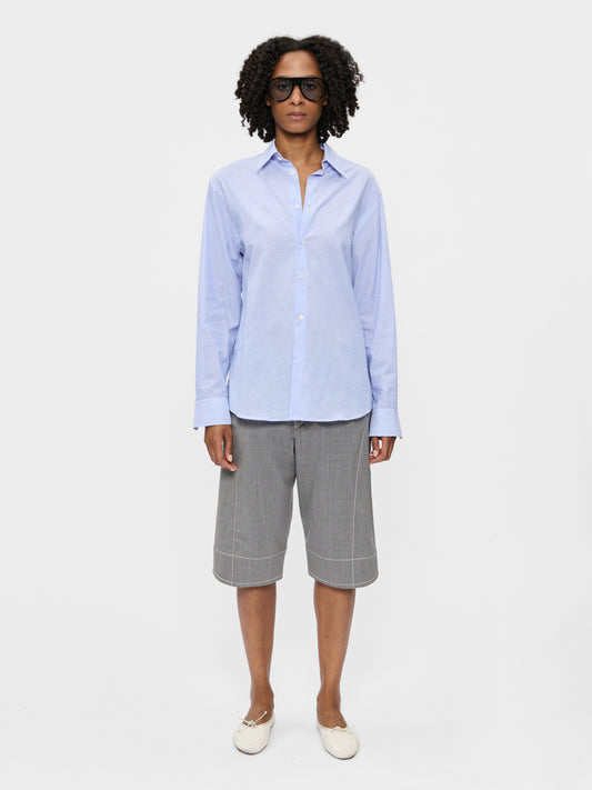 Dress Shirt French Blue Stripe