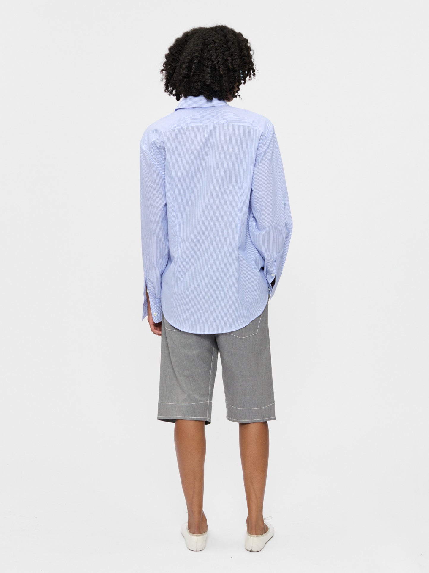 Dress Shirt French Blue Stripe
