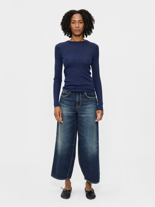 L/S Heirloom T Navy