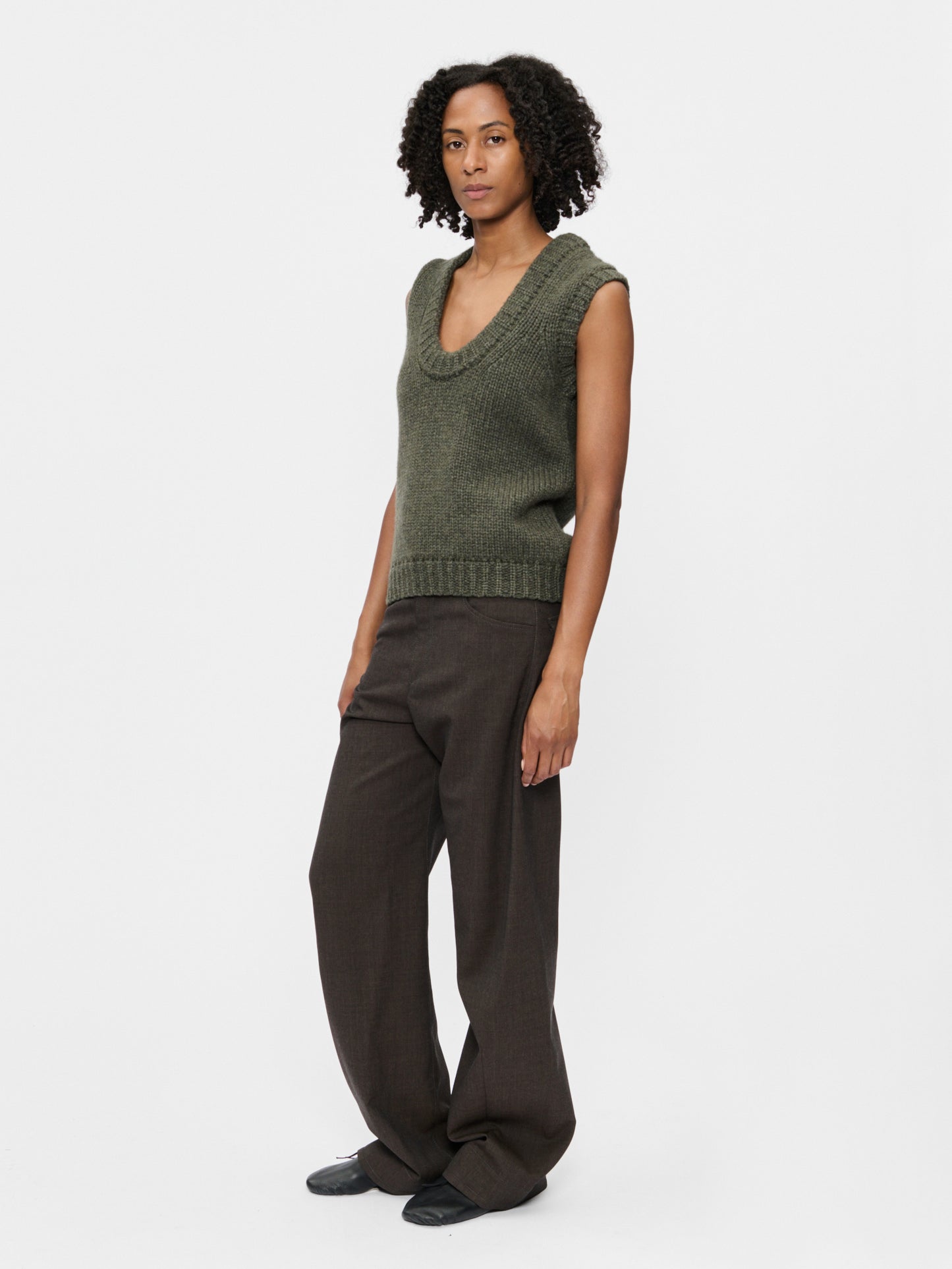 Shaker Vest Loden