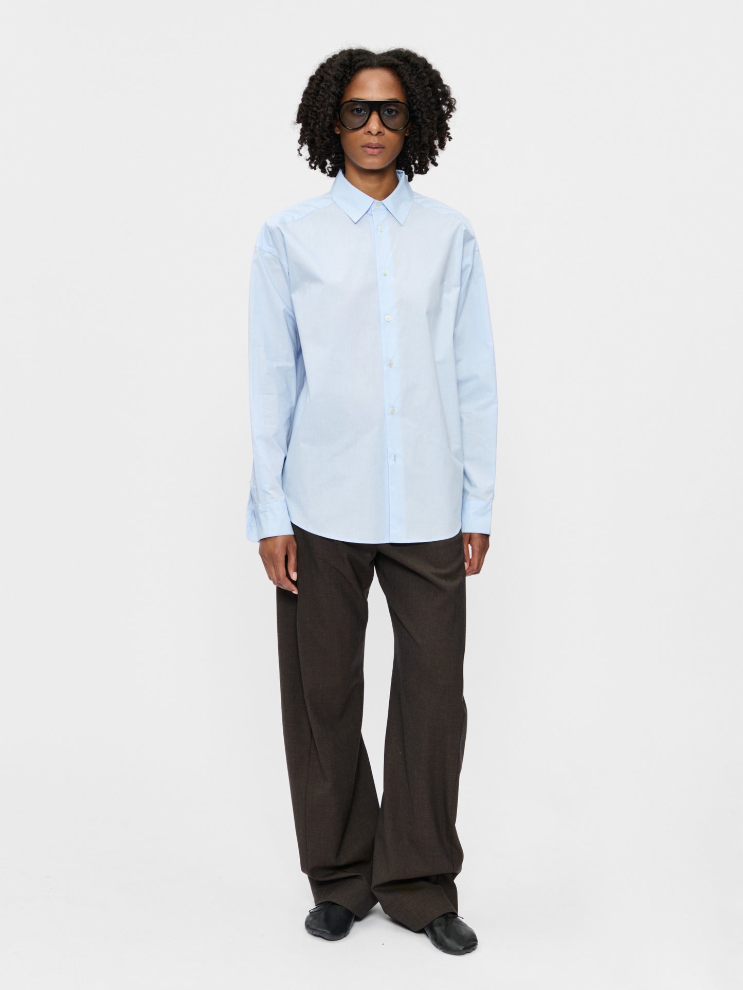 New Uniform Top French Blue