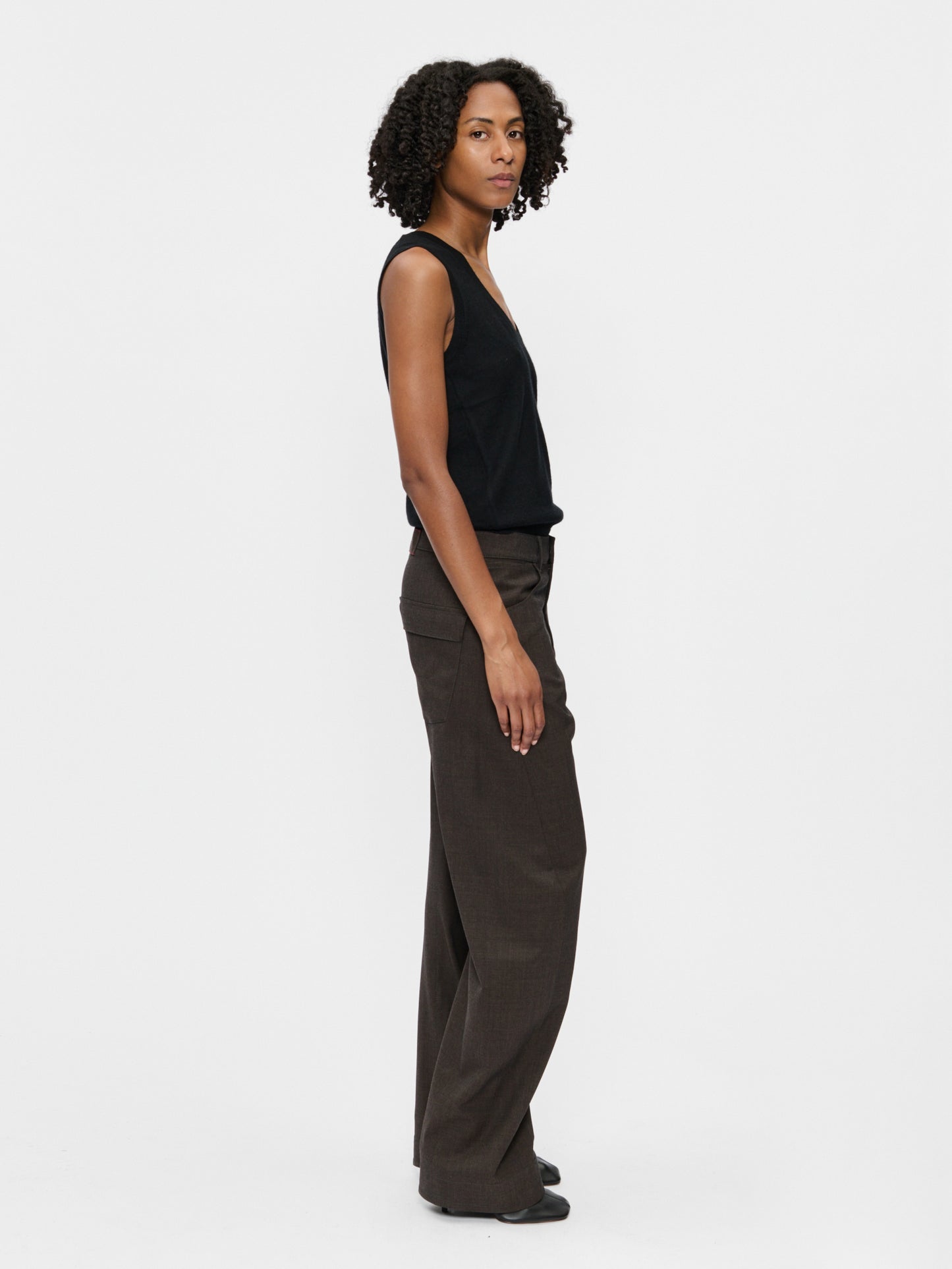Twisted Seam Trouser Soil