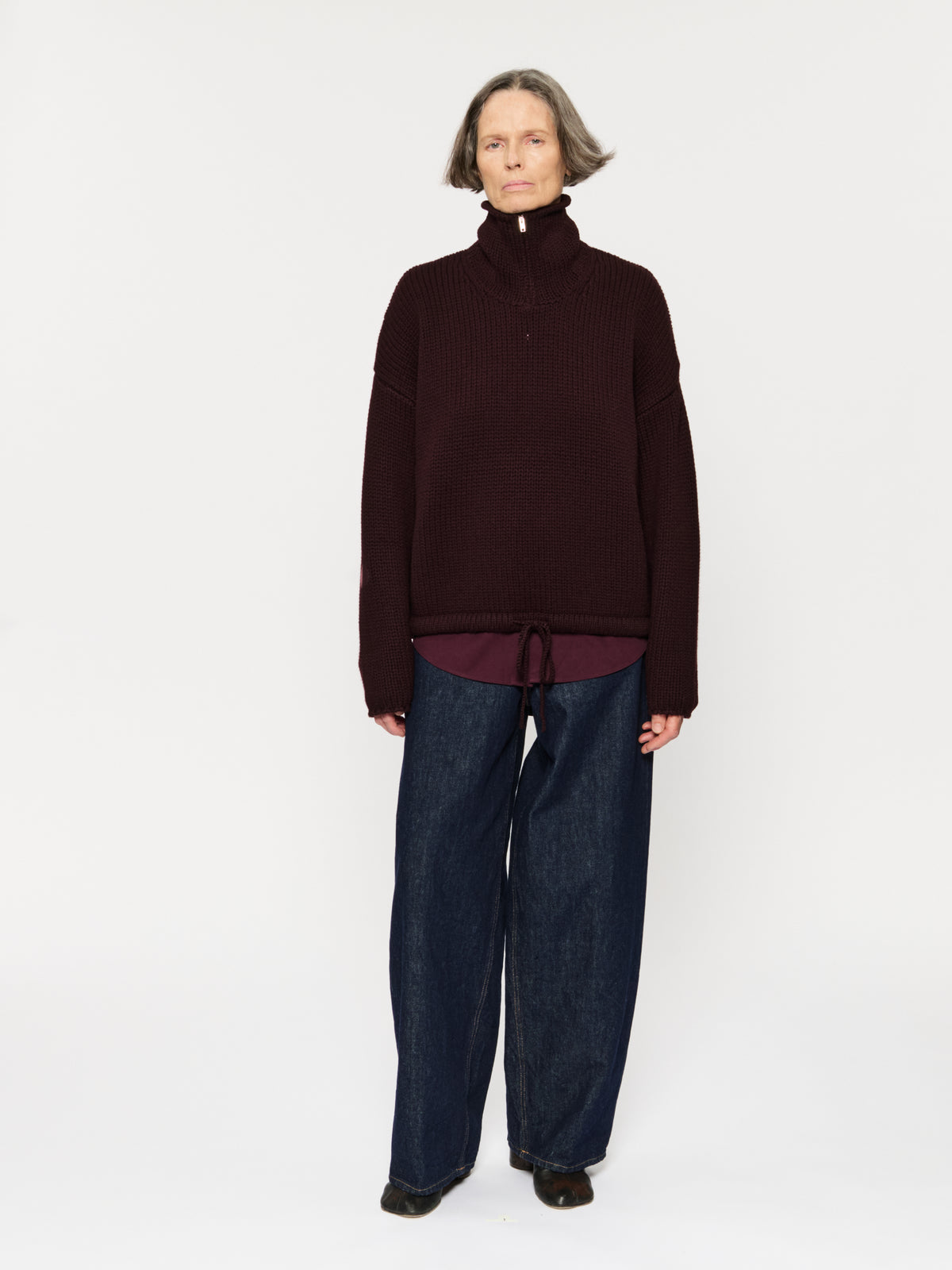 Borden Sweater Boysenberry
