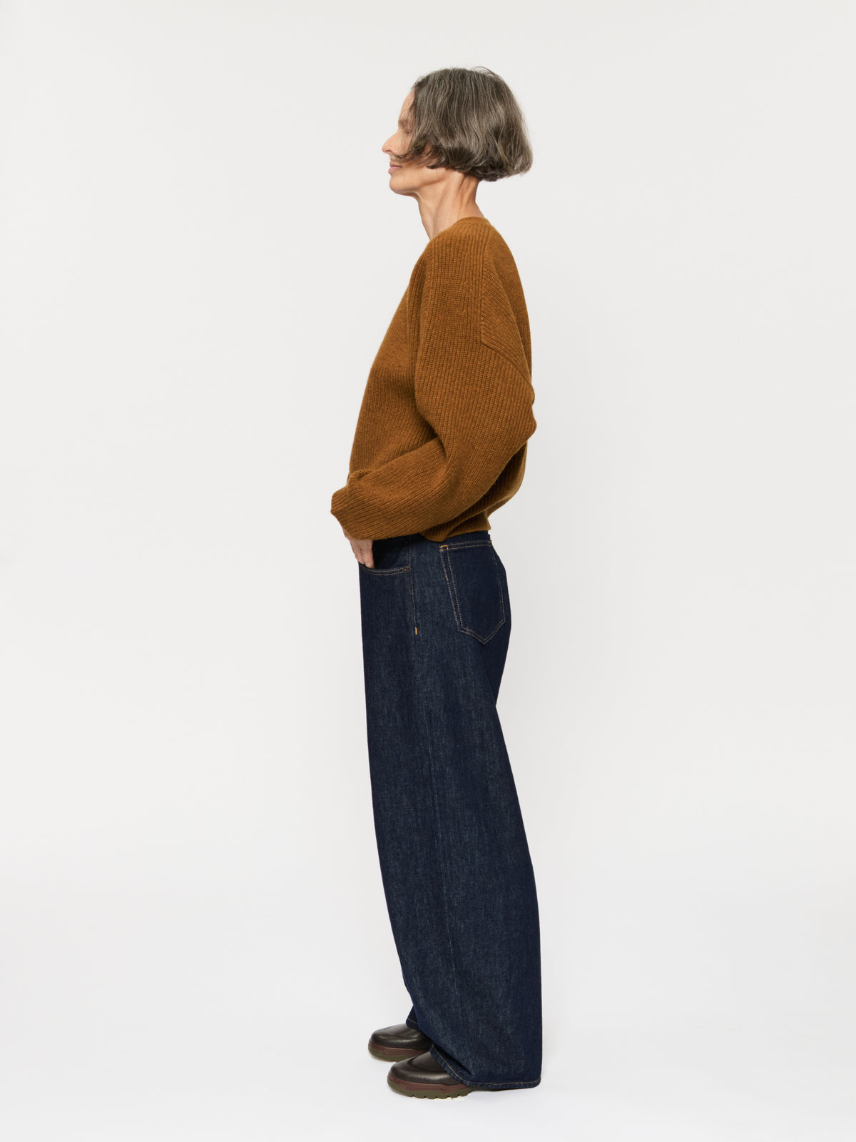 Ribbed Brute Sweater Yukon Gold