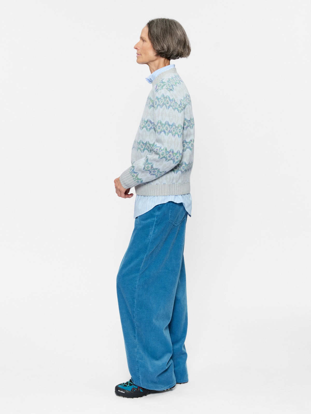 Corduroy Roomy Turquoise
