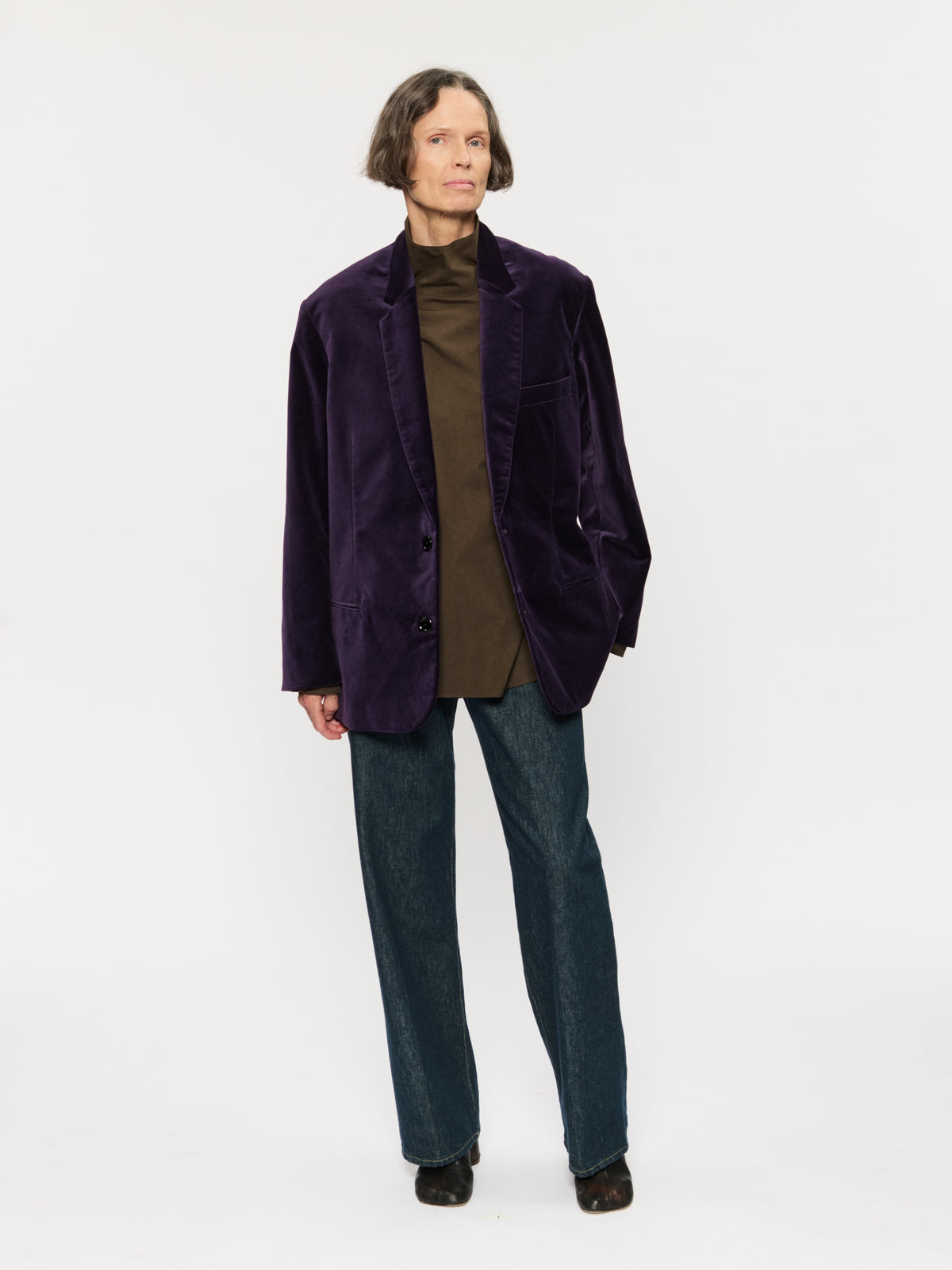 Velvet Jacket Viola