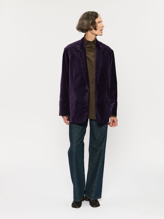 Velvet Jacket Viola