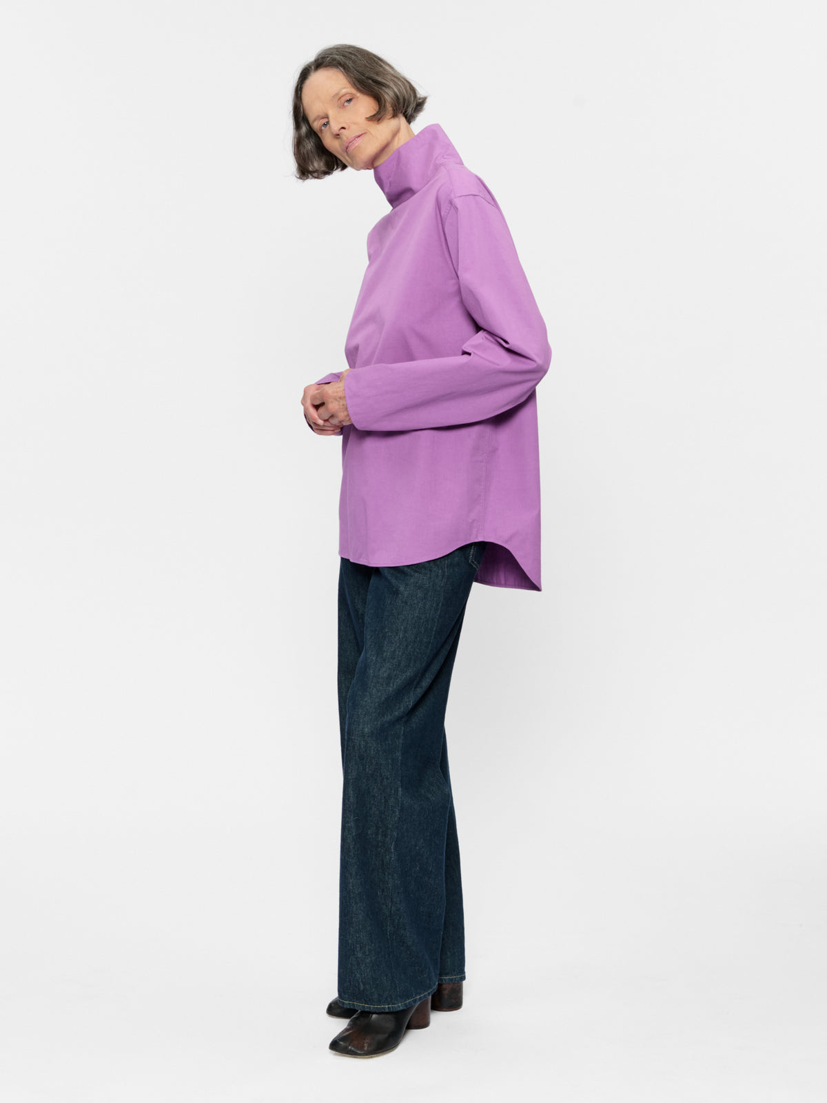 Turtleneck Shirt Ube