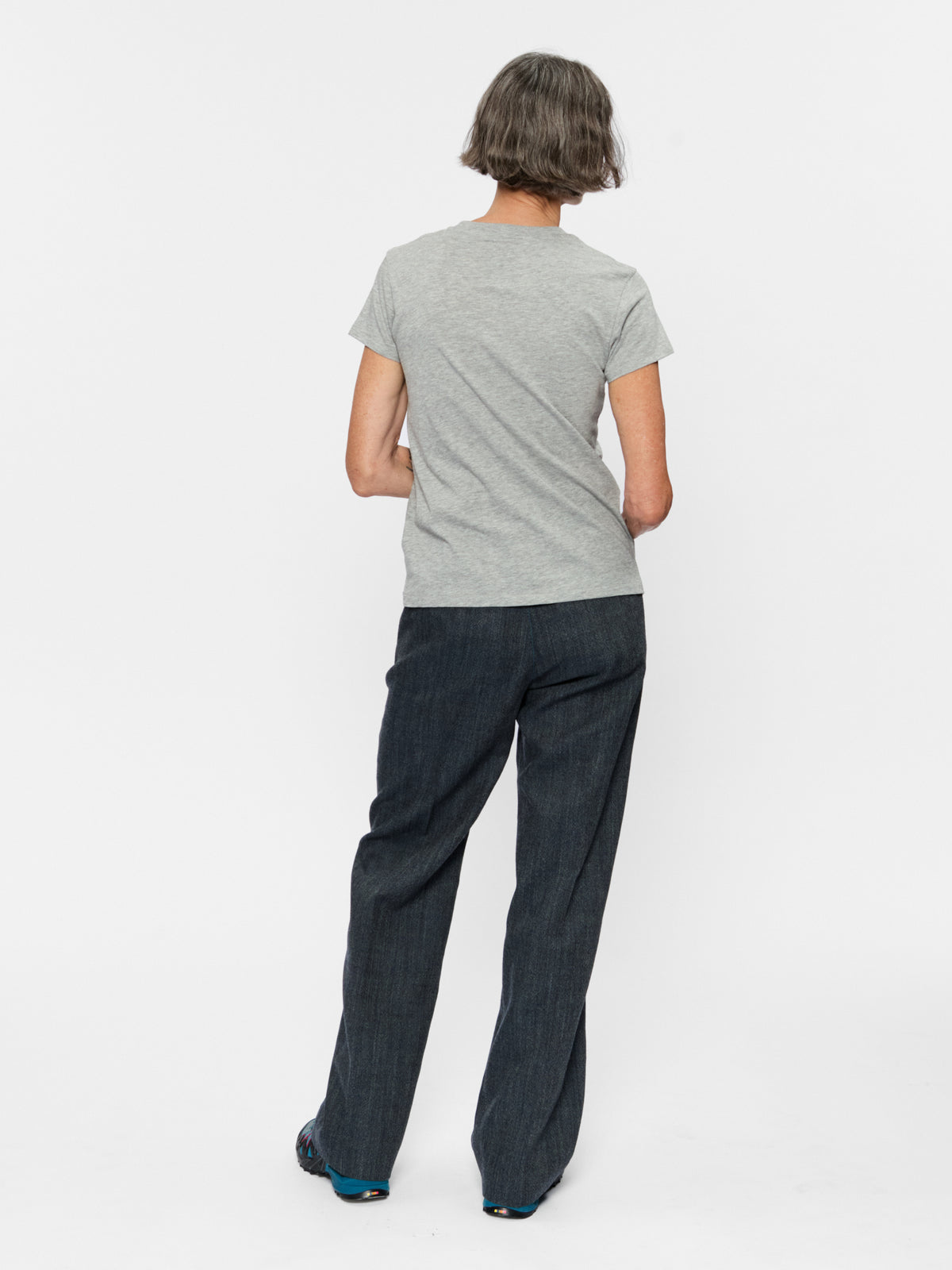 Mini Boy T Heather Grey