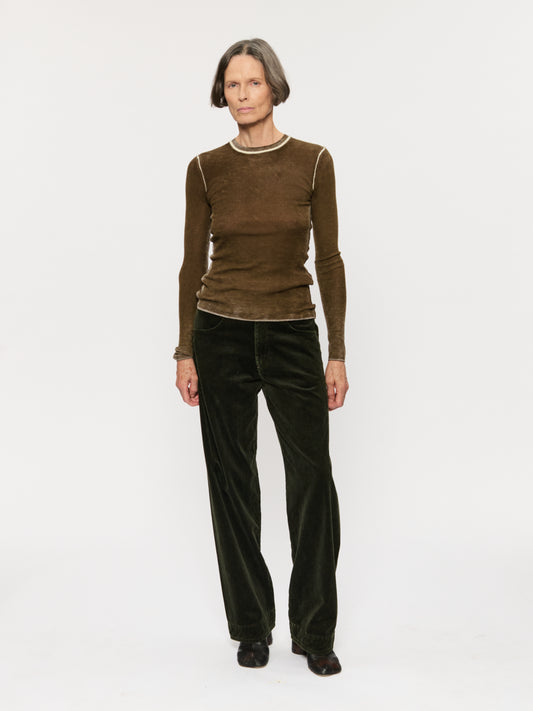 Side Dart Pant Caper