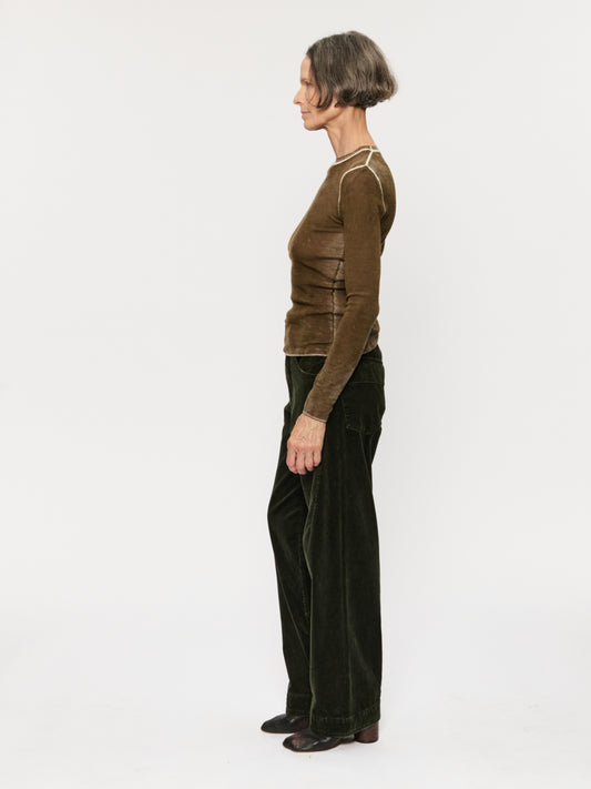 Side Dart Pant Caper