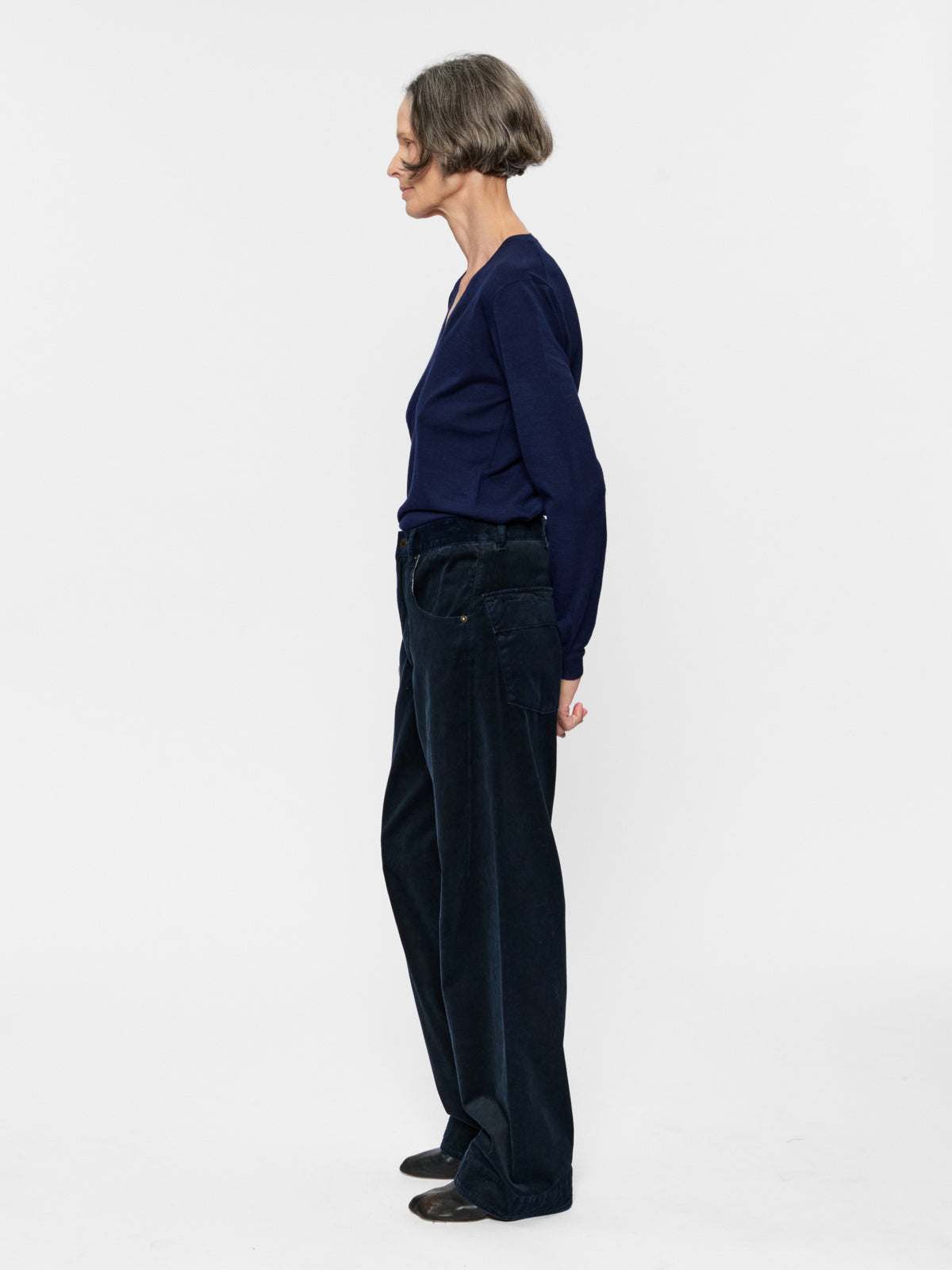 Side Dart Pant Ink