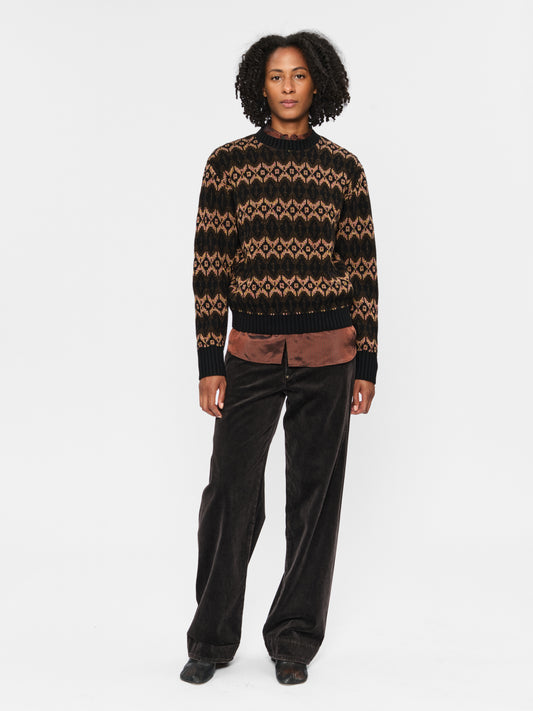 Fairisle Sweater Starling
