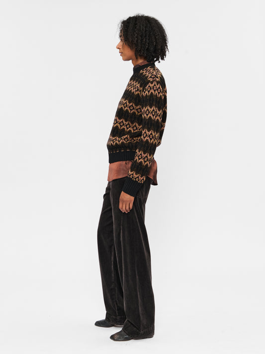 Fairisle Sweater Starling