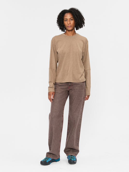 Coverstitch L/S T Lint