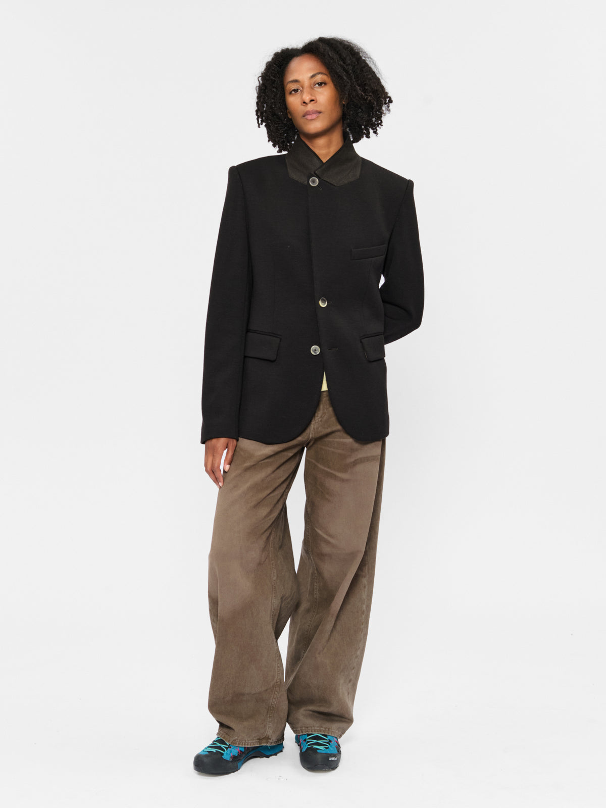 Knit Sporting Blazer Ebony