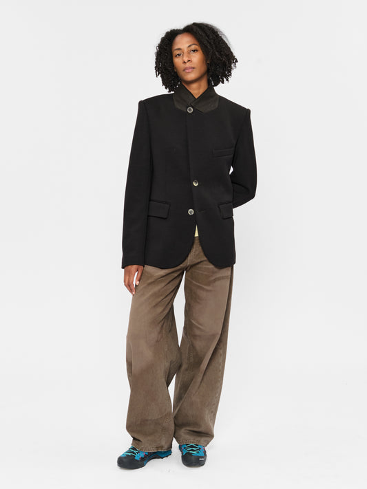 Knit Sporting Blazer Ebony