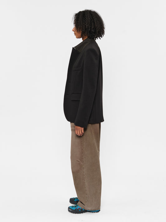 Knit Sporting Blazer Ebony