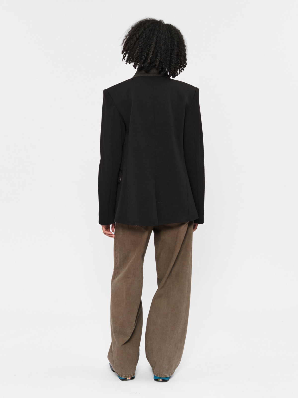 Knit Sporting Blazer Ebony