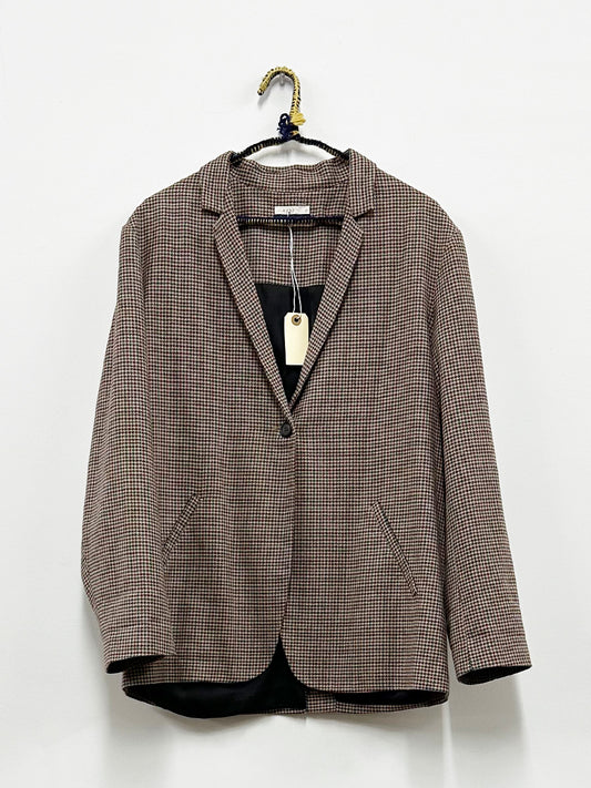 Zina Hall Plaid Blazer