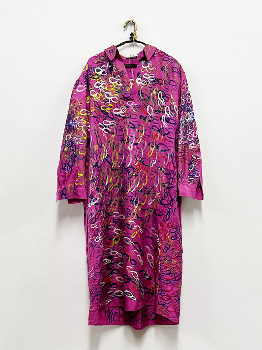 Maureen Clay Magenta Dress