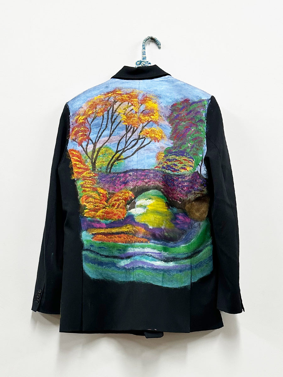 Peter Salsman Double Breasted Blazer Black