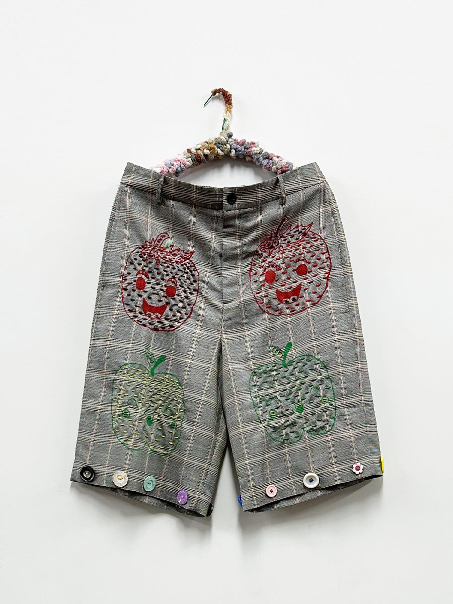Christine Szeto Plaid Shorts
