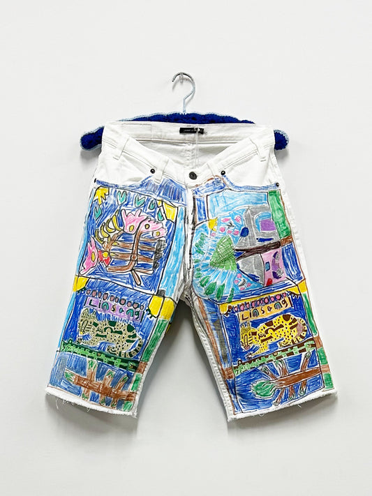 Isabel Gallegos Denim Shorts