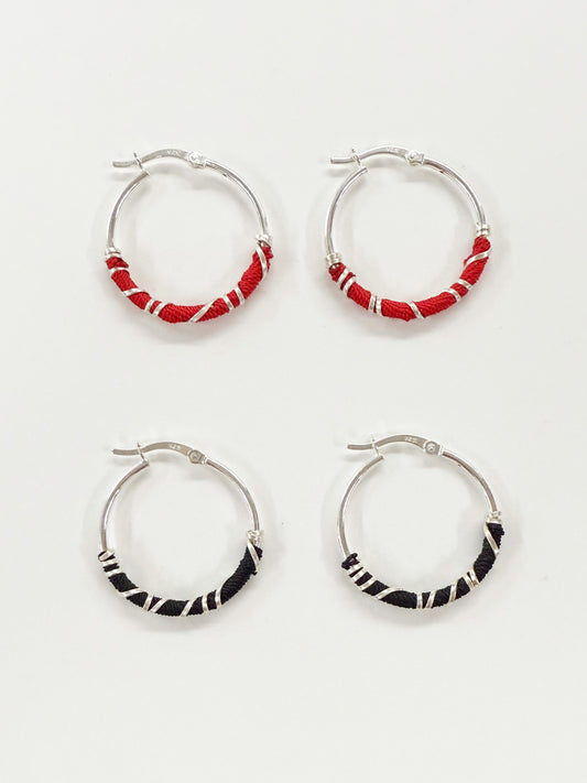 6397 x Alyssa Norton Medium Hoops