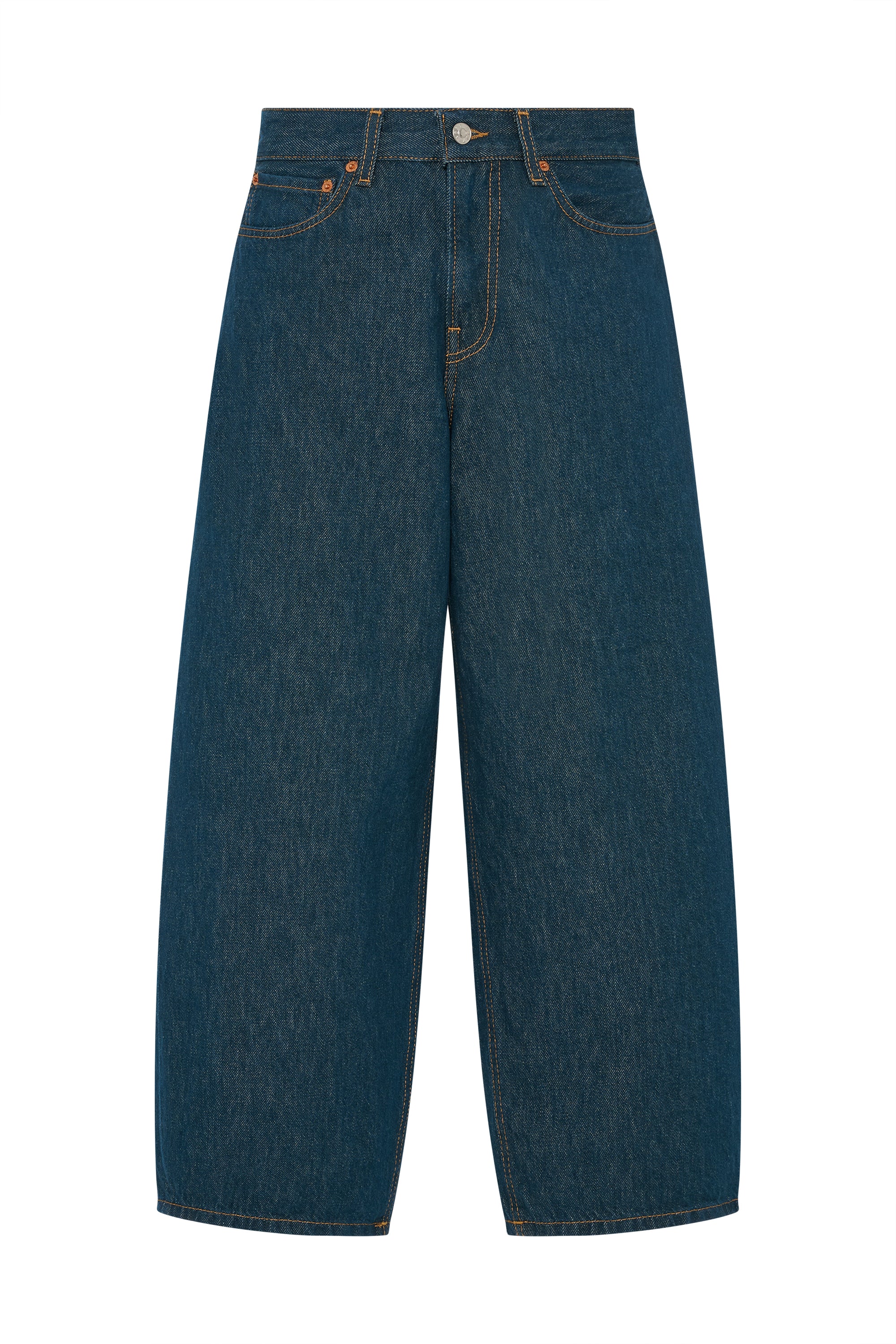 Cropped Roomy Jean 70's Raw Rinsed – 6397