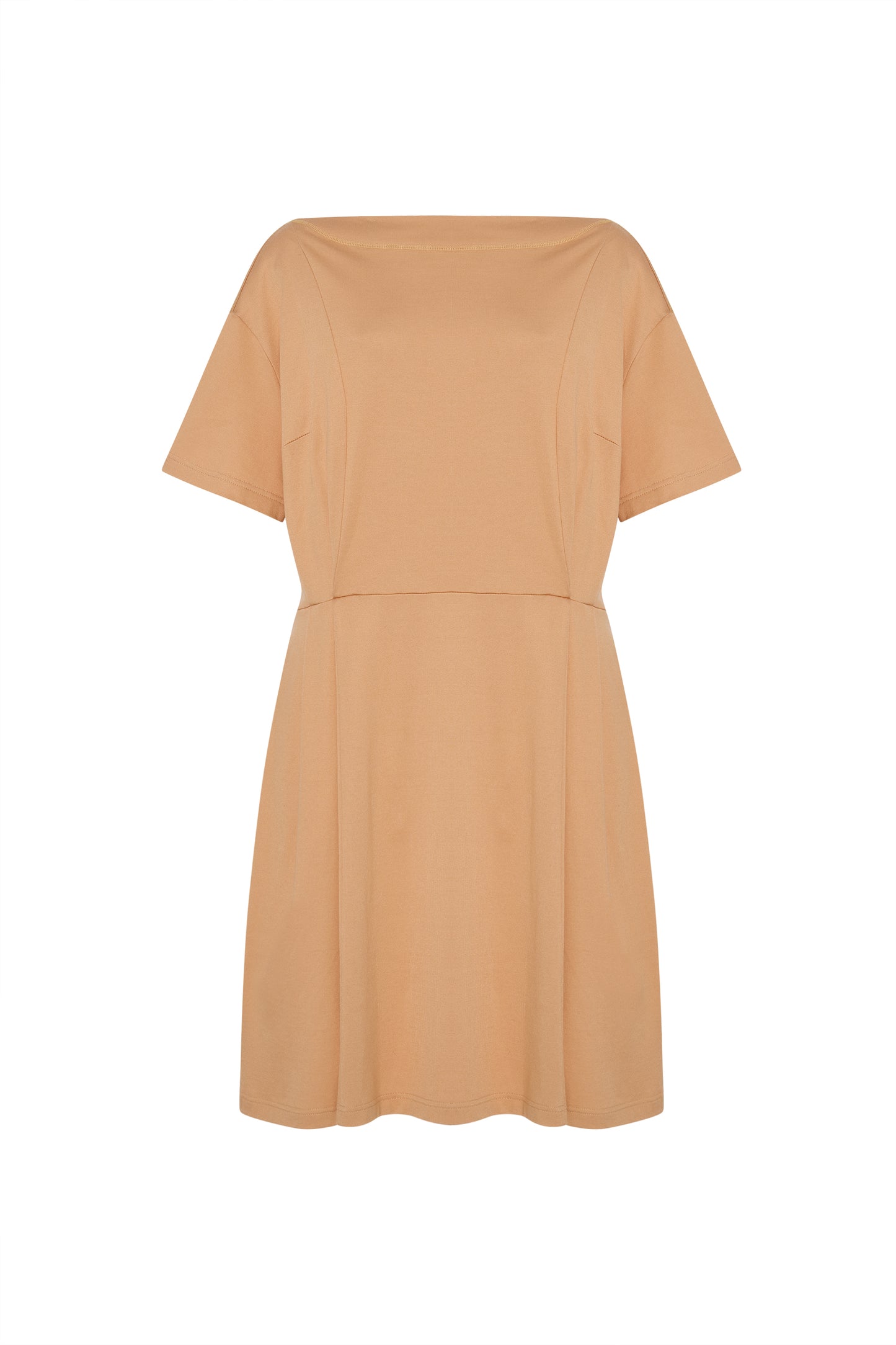 Bateau Dress Creamsicle