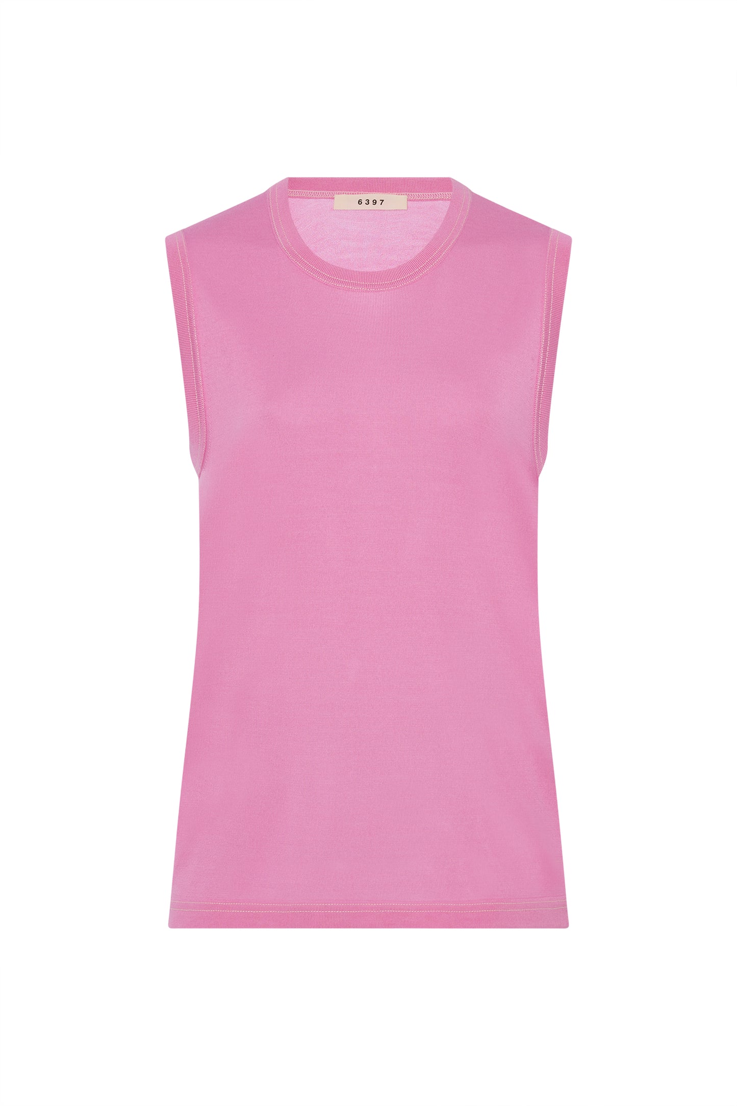 Contrast Stitch Shell Pink Panther