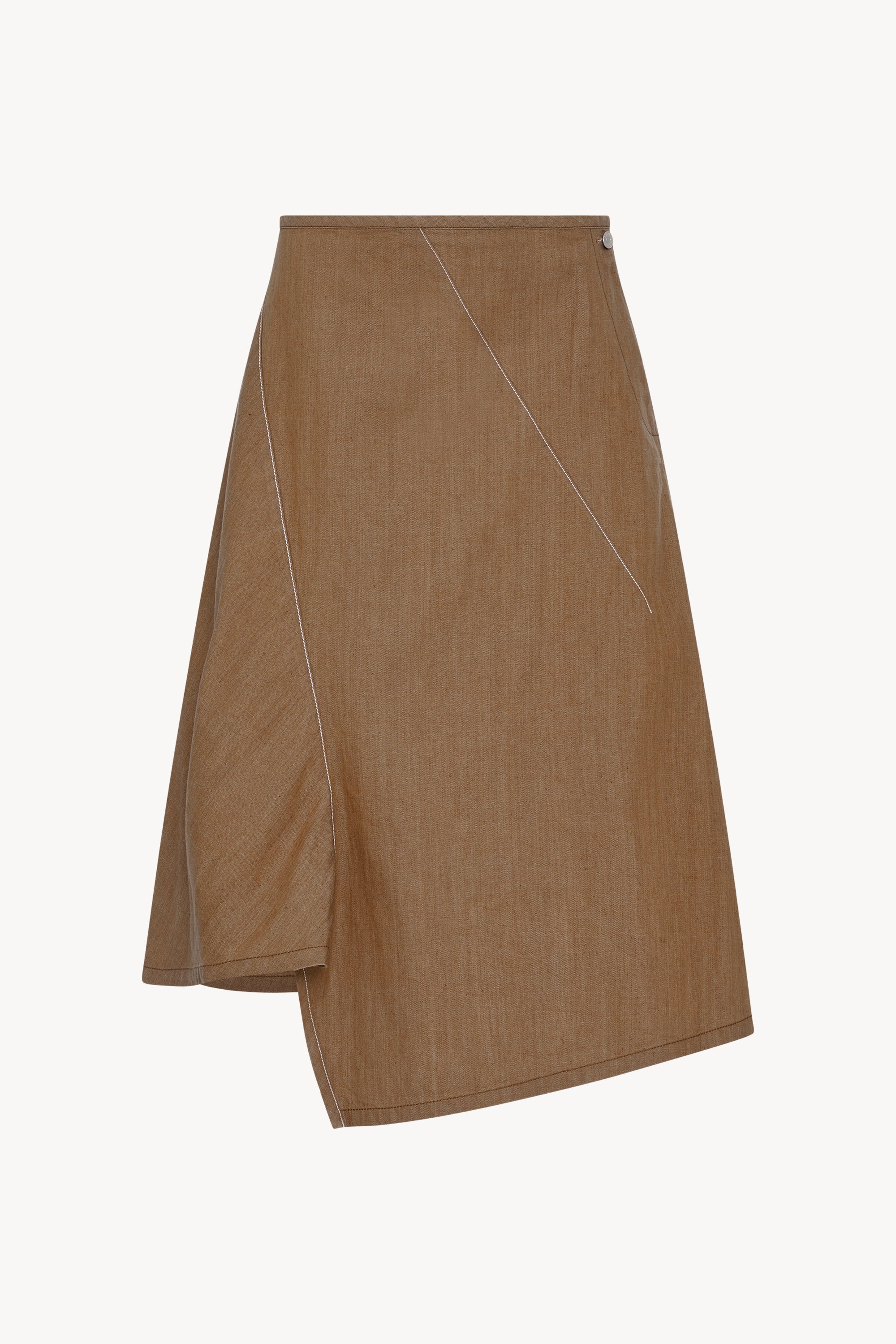 Diagonal Denim Skirt Tawny – 6397