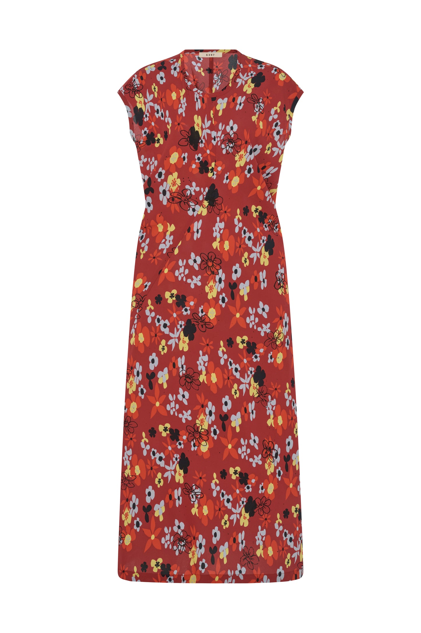 S-Curve Dress Cinnamon
