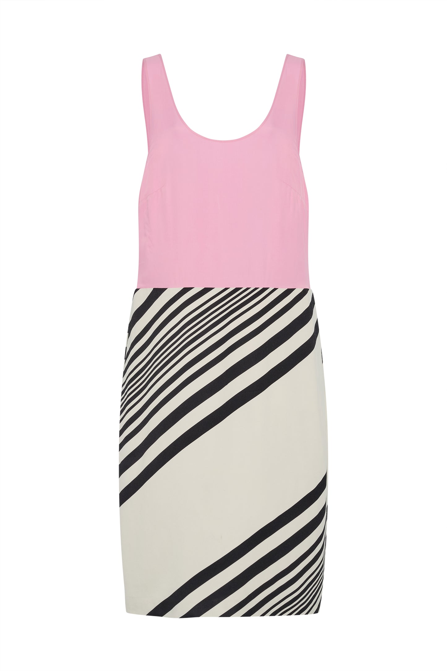 Weighted Scoop Dress Pink Panther