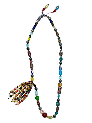 Mixed Beads Necklace - Matthew Swope Jewelry